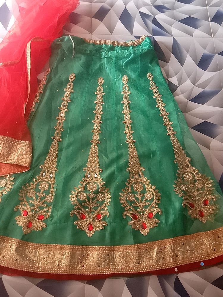 Good Lehenga Chunni No Blouse