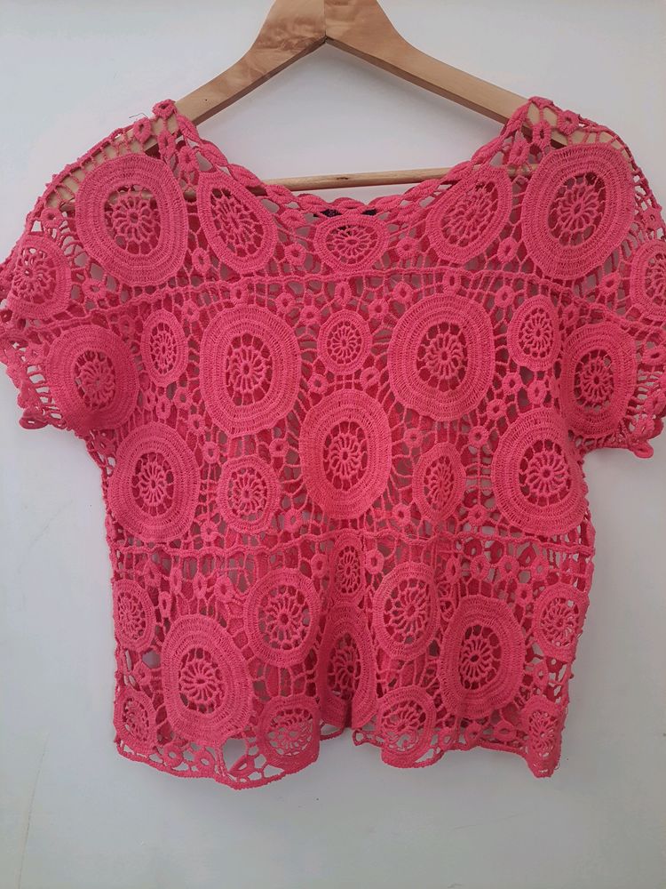 Knitted Top Beauty Pink