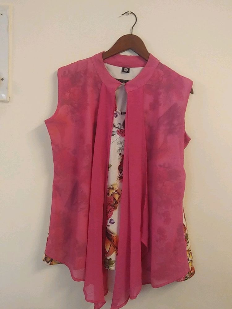 Designer Pink Fancy Tunic