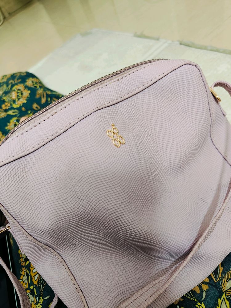 Soft Purple Sling Bag