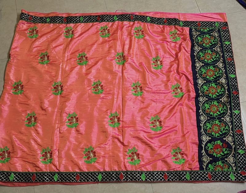 bandhani saree