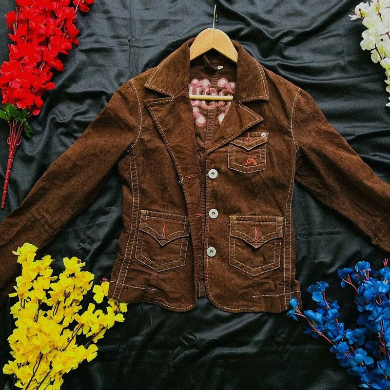 Guess brown denim Jacket