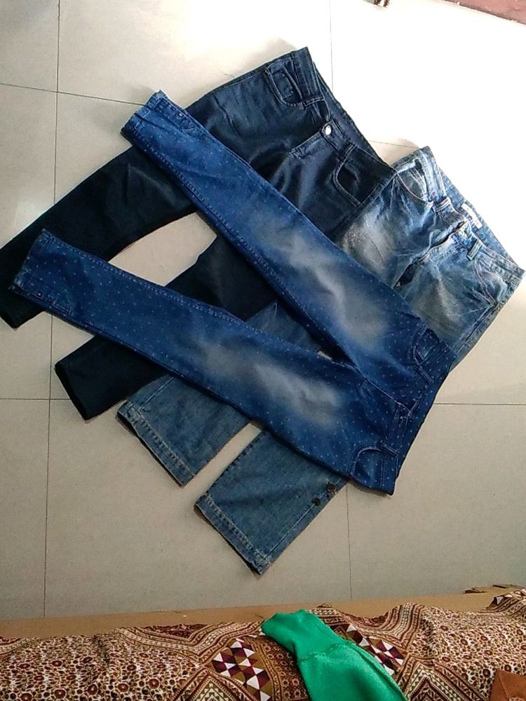 Three Jeans Combo For Women