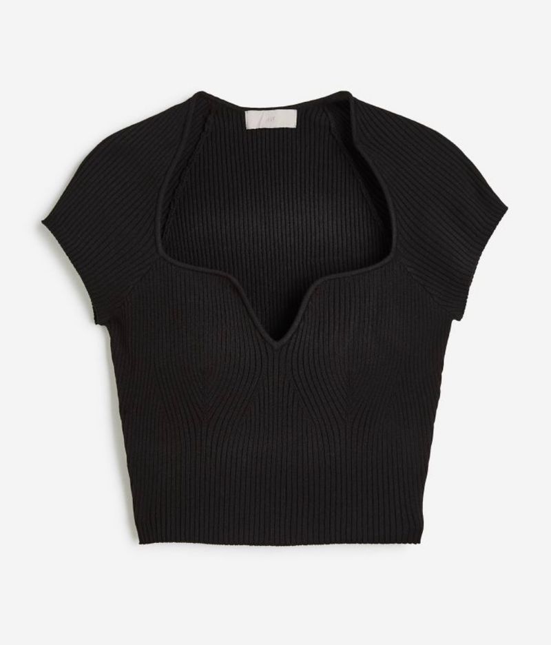 H&M Rib-knit Top (New)