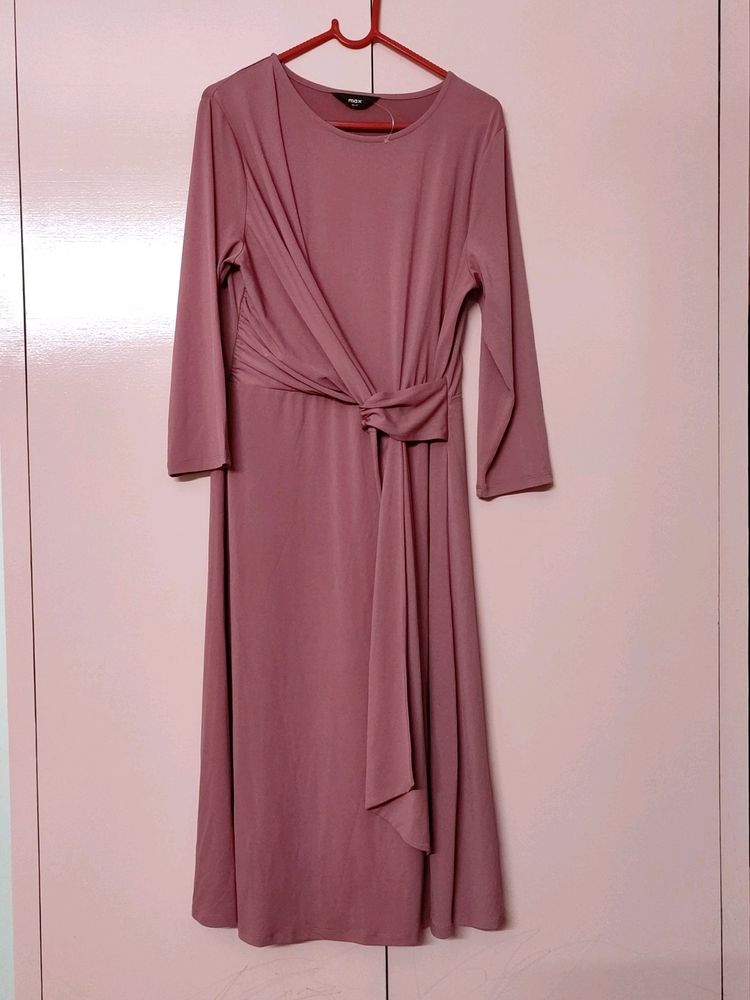 Very Beautiful Peach Color Imported Dress