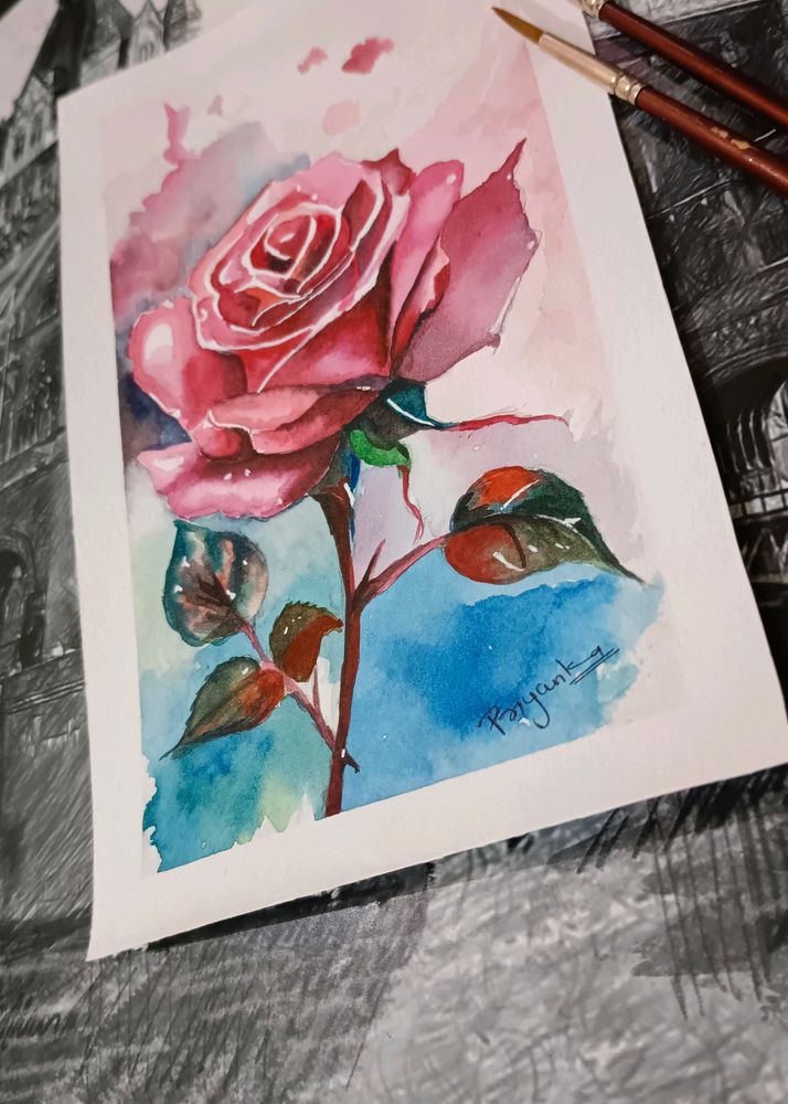 Rose Painting