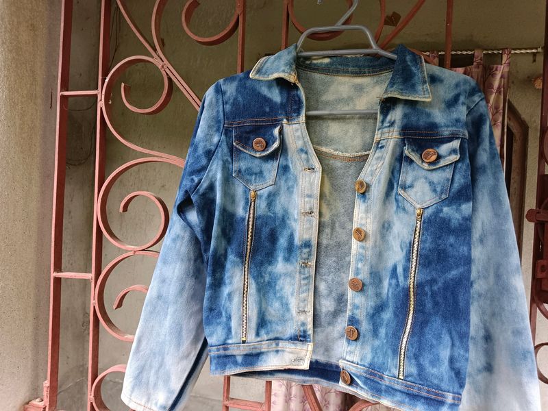 Stylish Denim Outer For Women