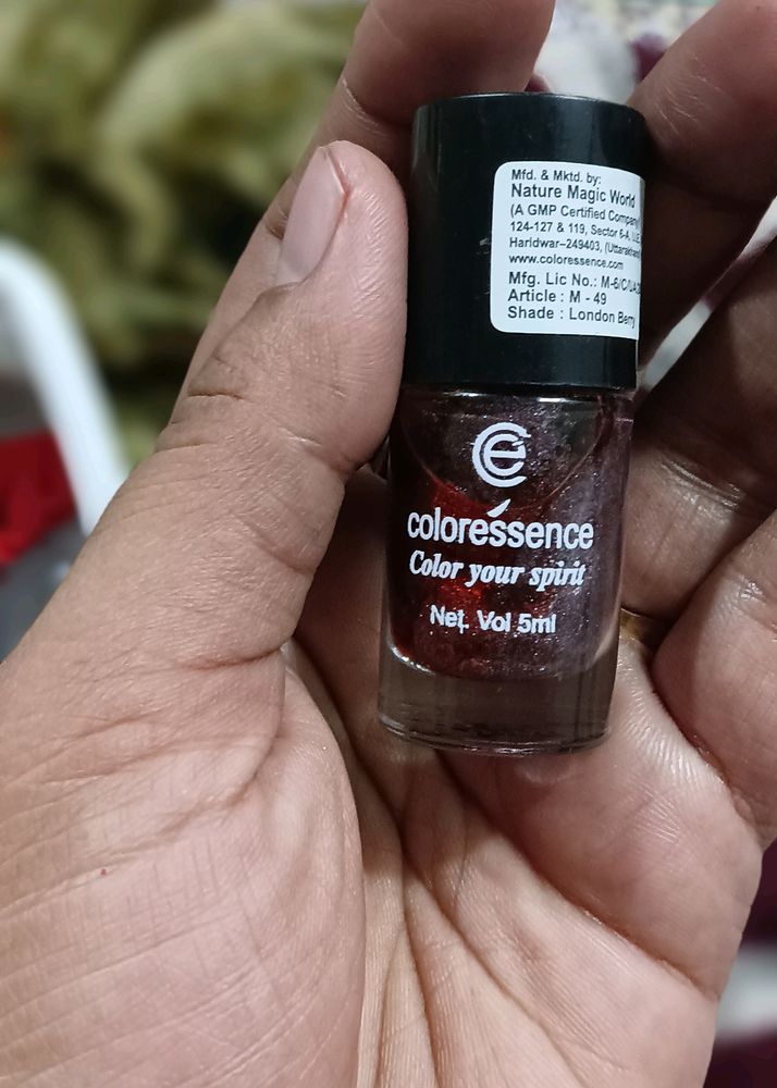 Coloressence London Berry Shade Nail Paint