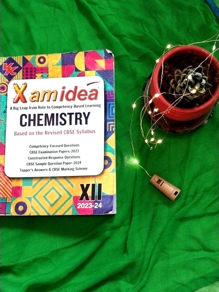 XAM IDEA-CHEMISTRY CLASS 12TH CBSE FOR BOARD EXAM