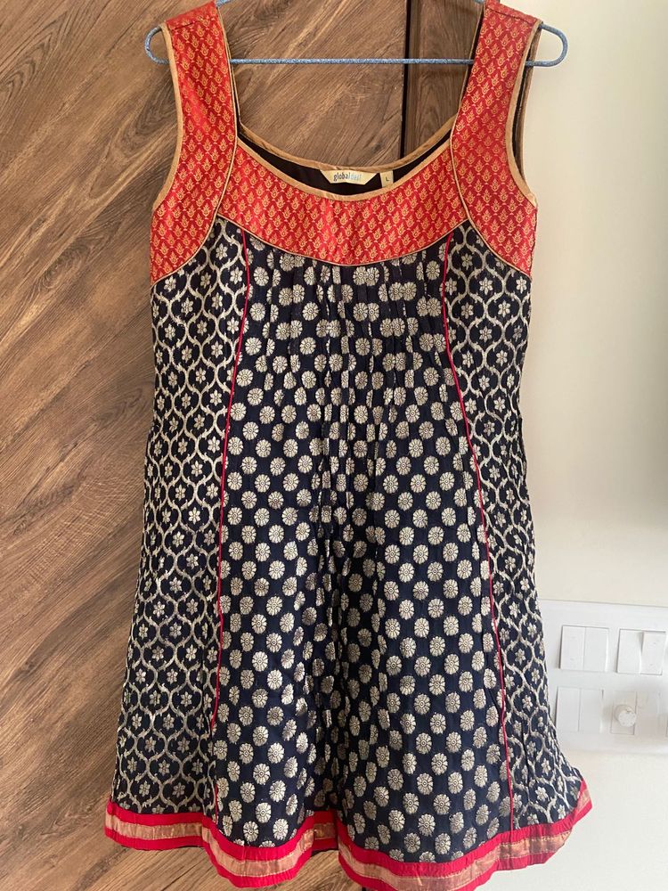 Festive Sleeveless Kurti