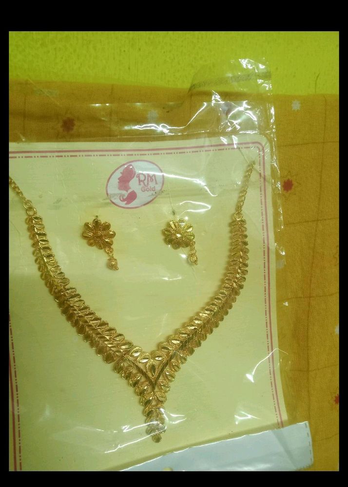 Golden Jwellery Set