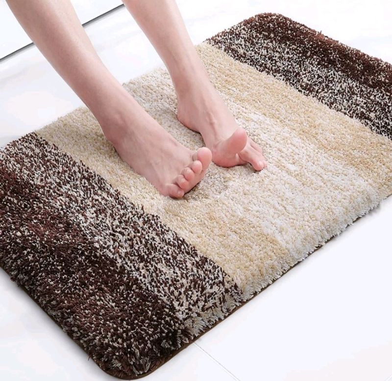 Anti - Skid Microfiber Bath Mat