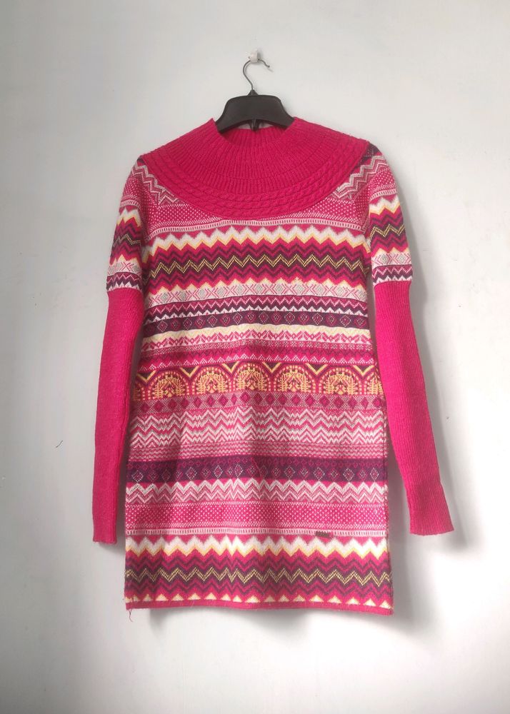 Multicoloured Long Sweater