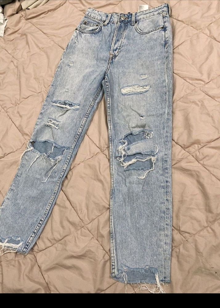 Ripped H&M jeans