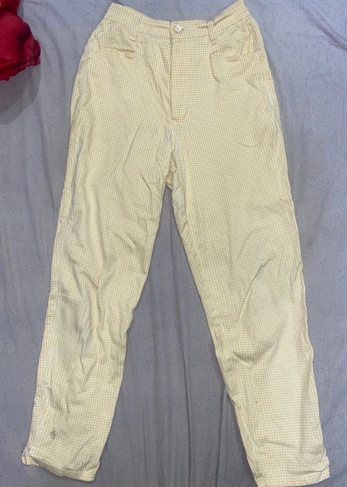 Amber Yellow Trousers