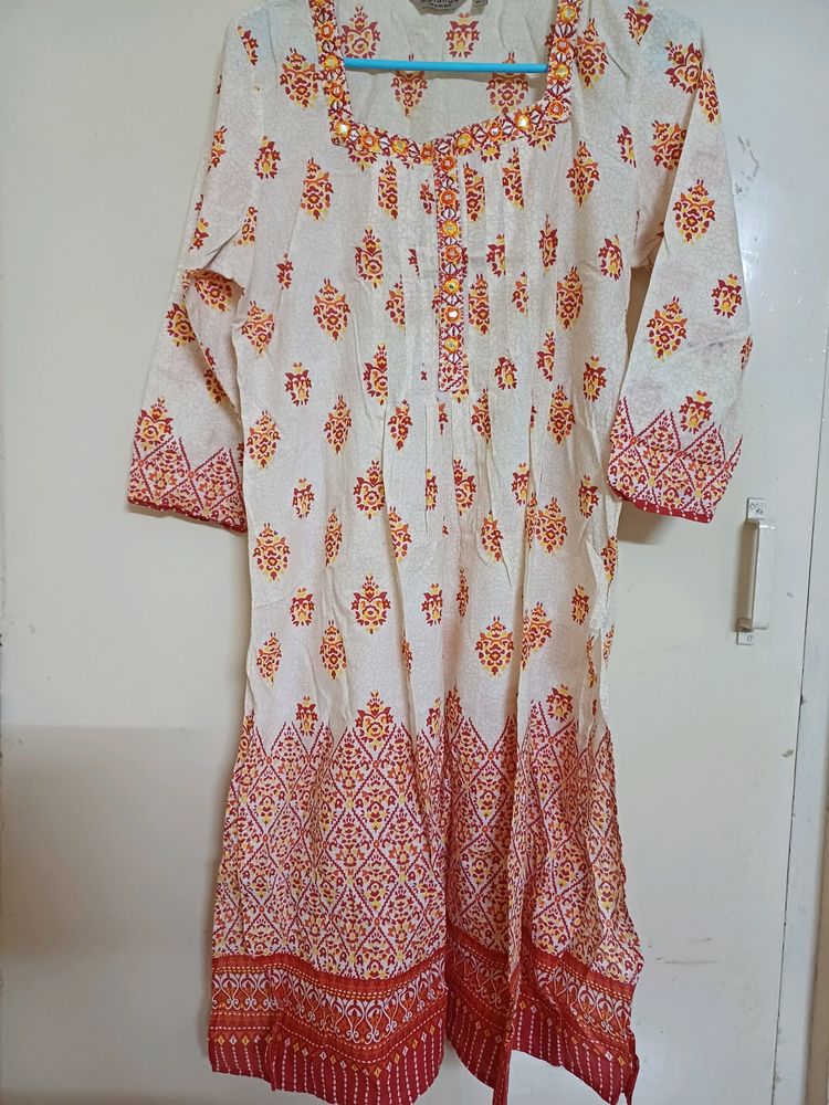 Pleated Waist Kurta