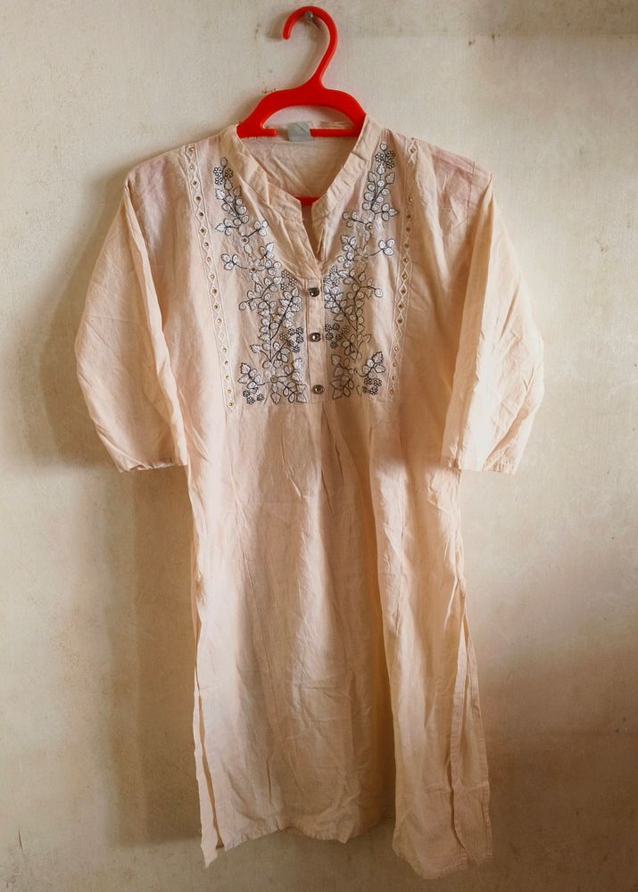 Cotton linen Kurta