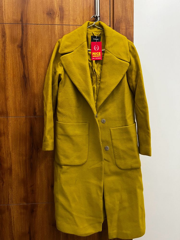 Mustard Long Coat