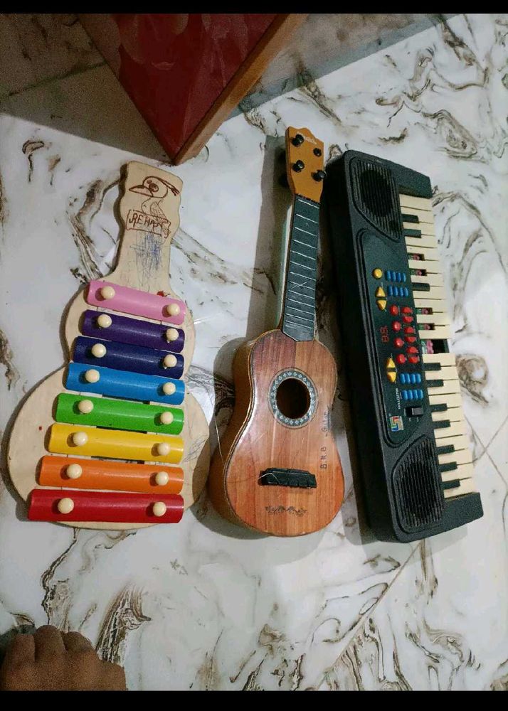 Xylophone, piano, Guitar 🎸