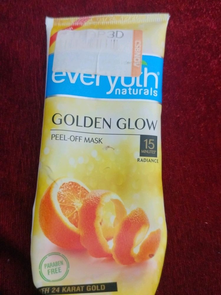 EVERYUTH GOLDEN GLOW PEEL OFF MASK