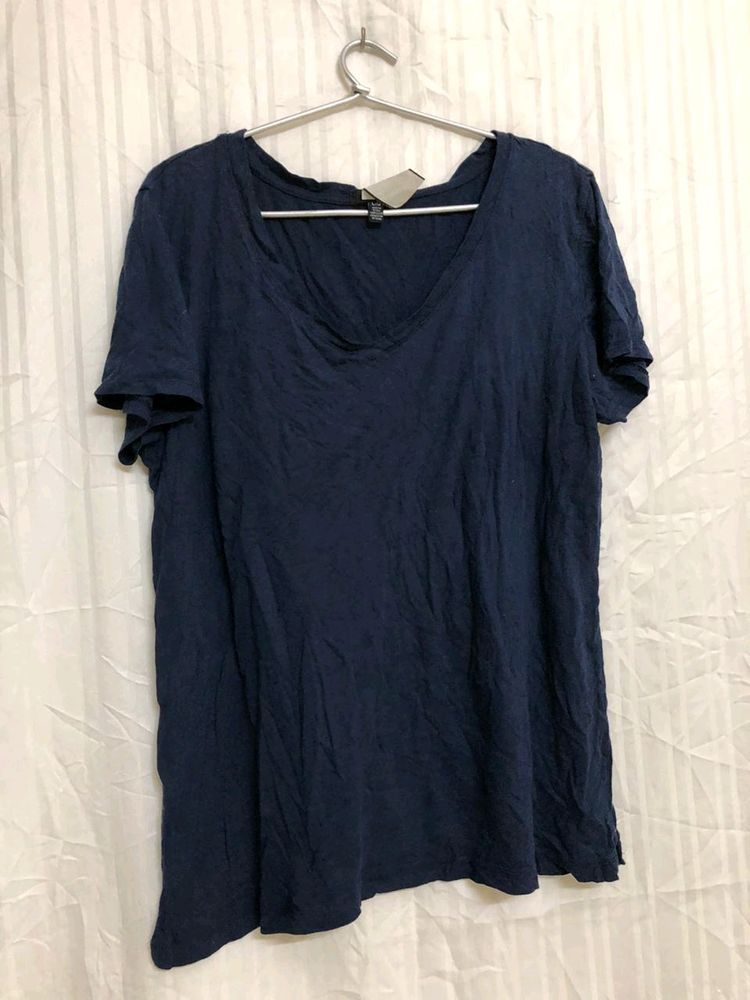 Blue Short Sleeve T Shirt