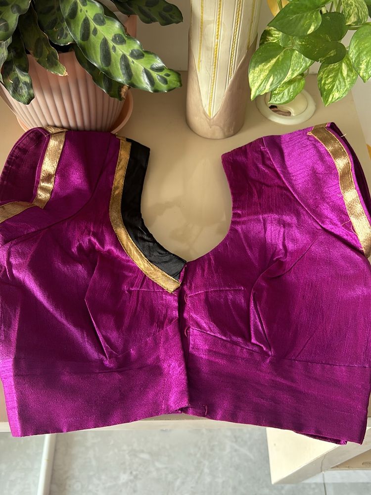 Purple colour pattern blouse for sale🤩🤩