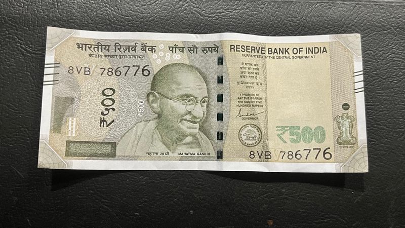 500rs Note Serial Number Starting 786 Rare