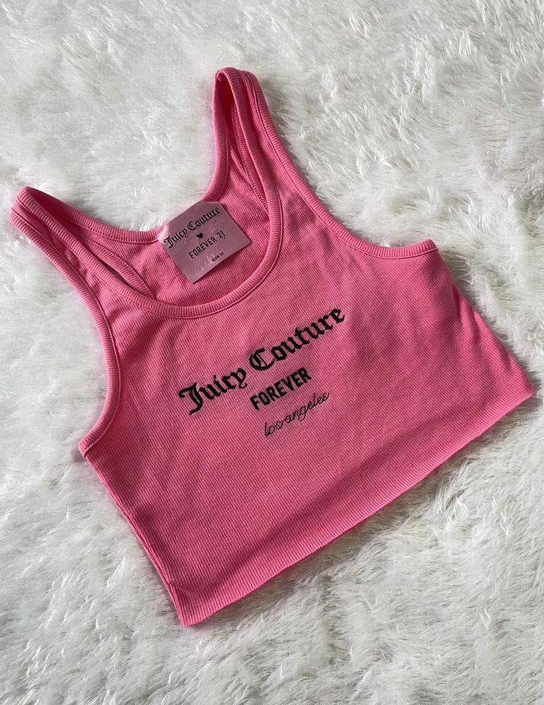 Forever21 Pink Crop Top