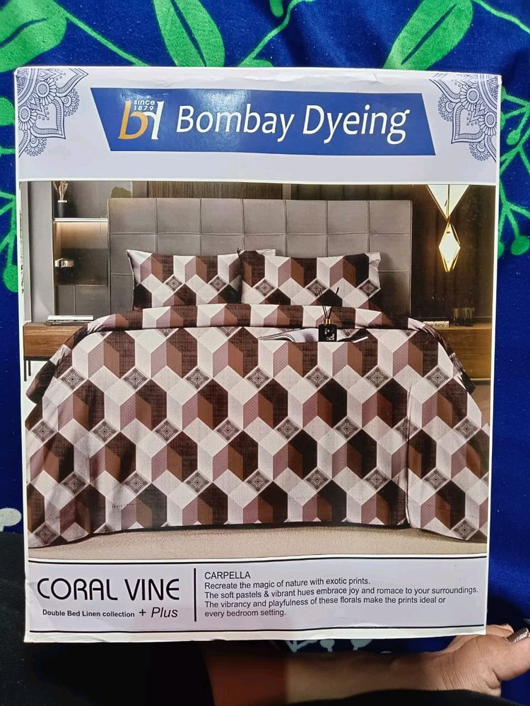 Bombay Dyeing Double Bedsheet - King Size