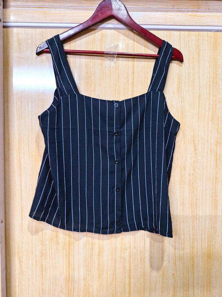 Xiao Black Stripe Top (Women's)