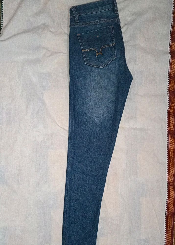 Women Navy Blue Jeans