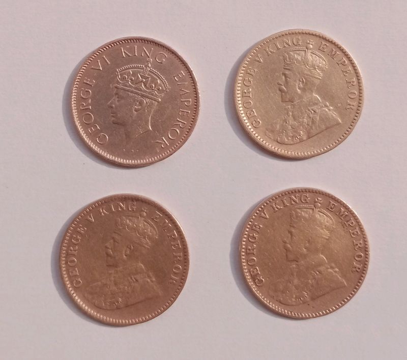 Coins Set Of 4 India