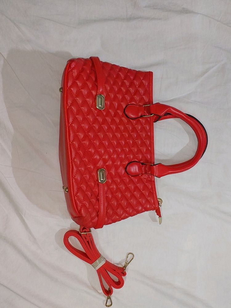 Red Handbag