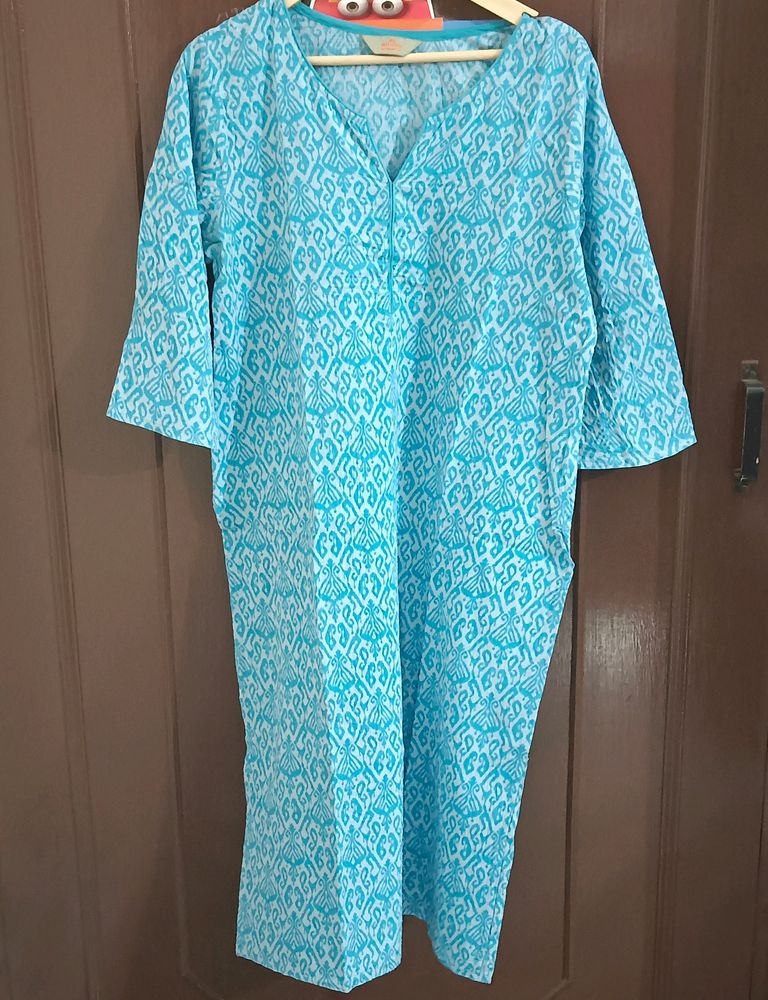 Baby Blue Kurta