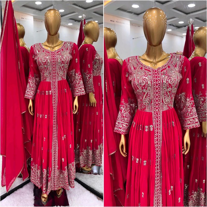 New Full Embroidery Work Dress Ne