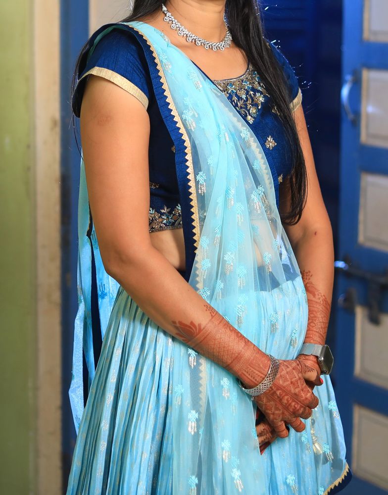 Blue Chaniya Choli