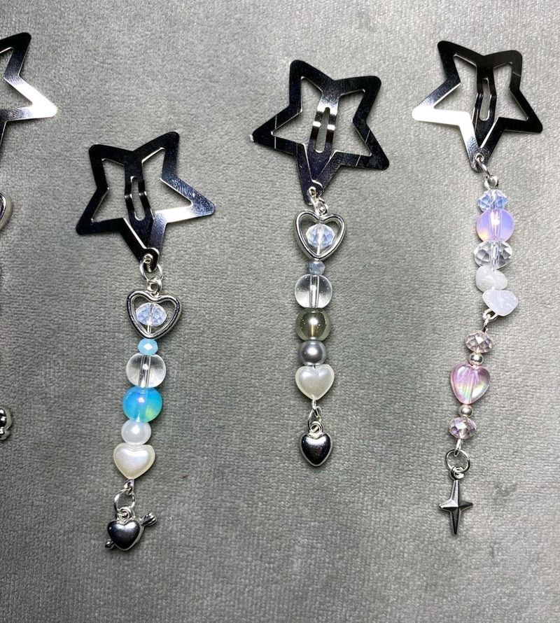Star Clips Silver