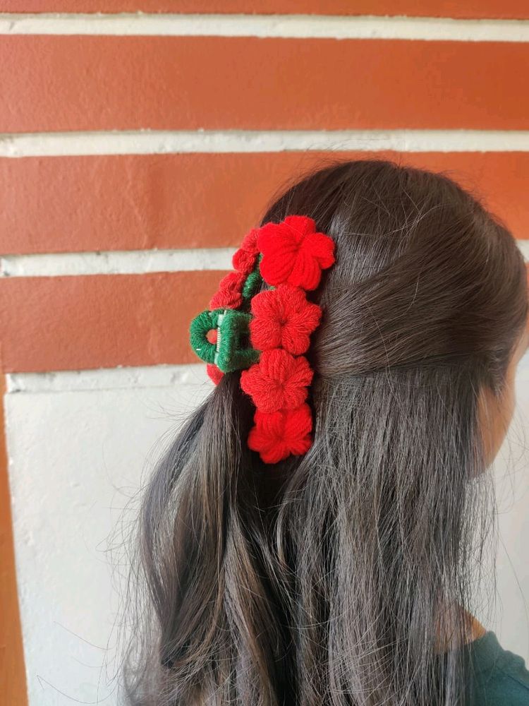 Crochet Hair Calw Clip