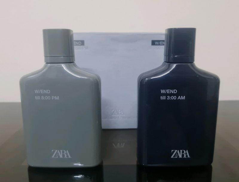 ZARA W/E COLLECTION (2) PERFUMES