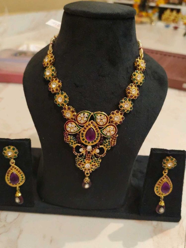 Meenakari 02 jewellery Set