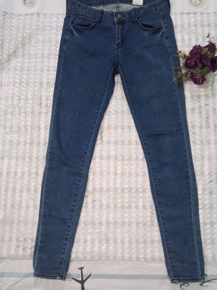 Denim Skinny Slim Pant For Women