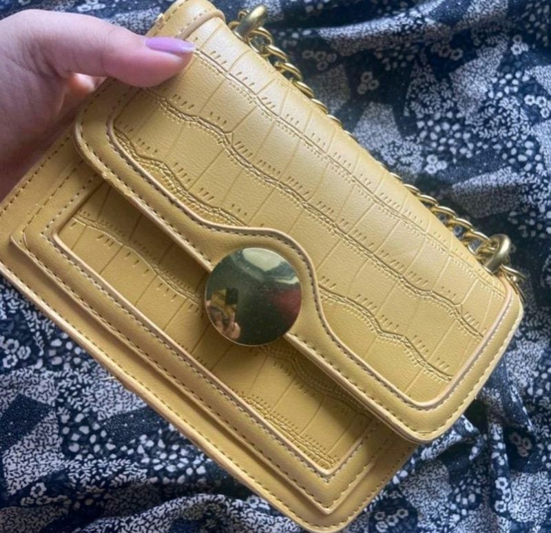 Mustard Sling Bag