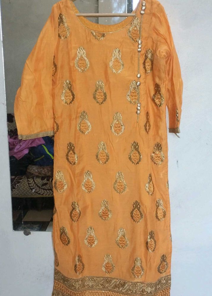 Kurti Set With Leggings Or Dupatta