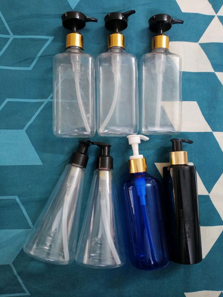 UPCYCLED PUSH AND DISPENSE BOTTLES HAUL