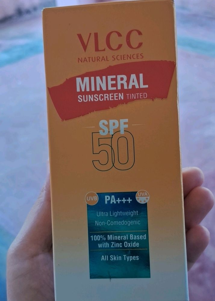 VLCC MINERAL SUNSCREEN Tined