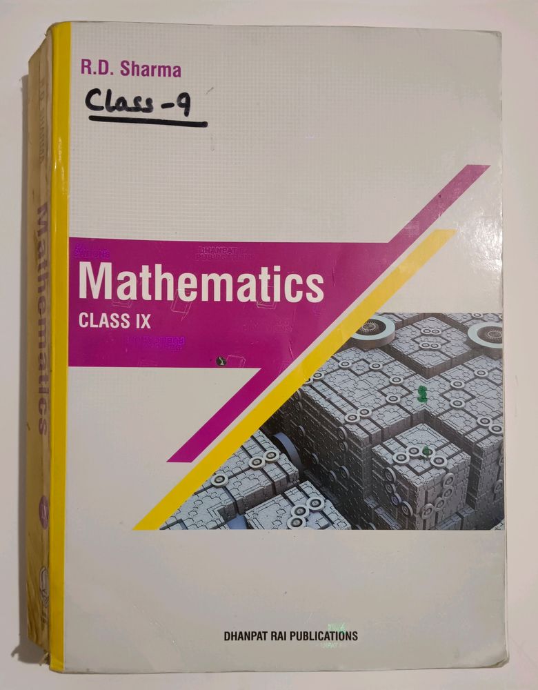 MATHS CLASS 9 R.D. SHARMA TEXTBOOK