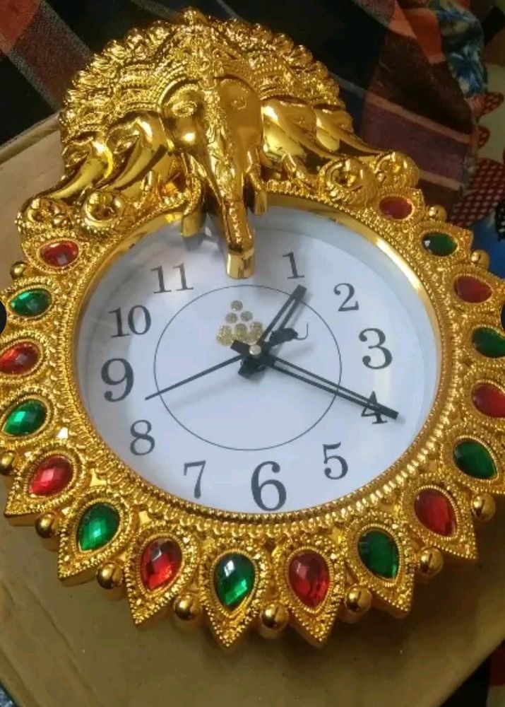 Brand New*** Ganesha Wallet Clock