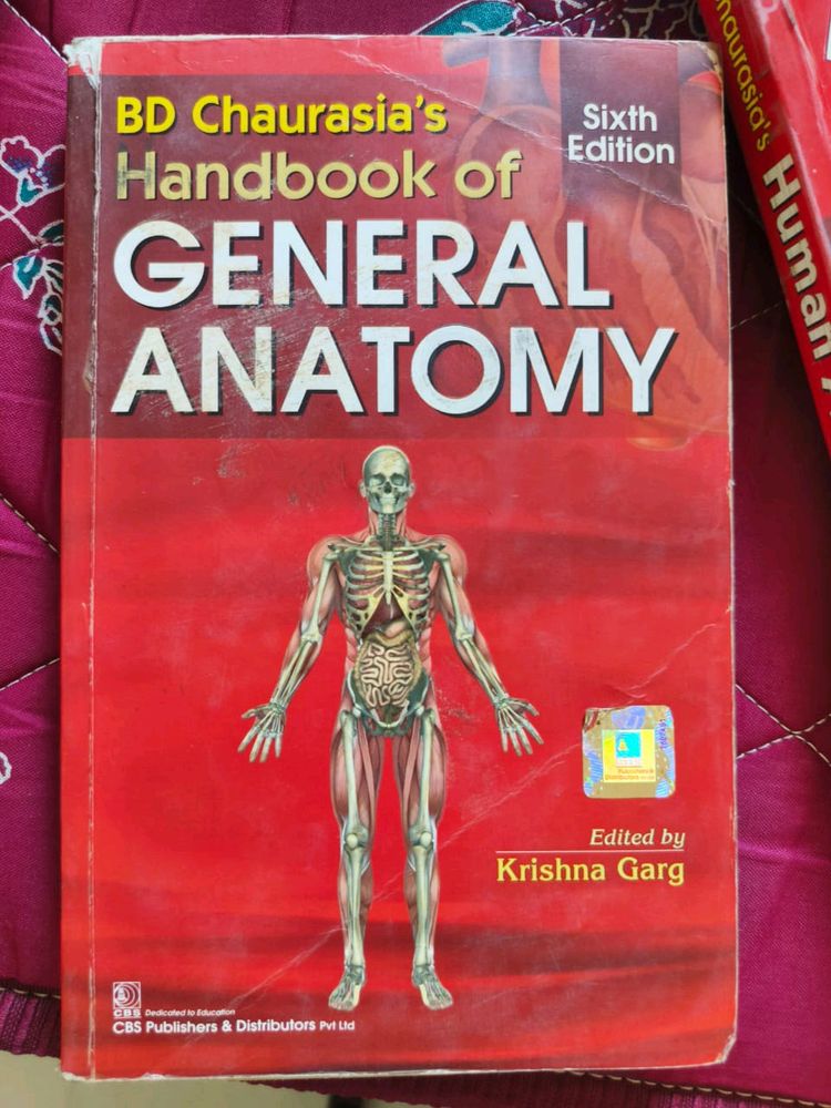 General Anatomy Bd Chaurasiya 6th Edition