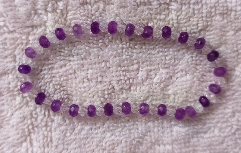 Crystal Purple Bracelet