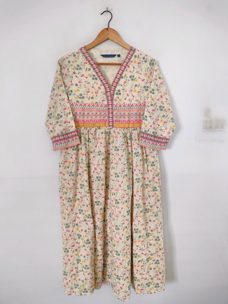 Multicolour Printed Kurta (Women's)